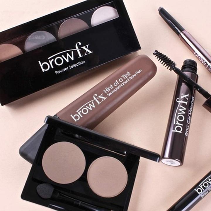 Actual product image Brow FX Complete Brow Styling Kit with 3 Shades and Luminating Highlighter