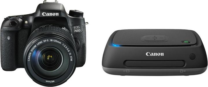 Canon EOS 760D 18-135mm Connect Station Kit