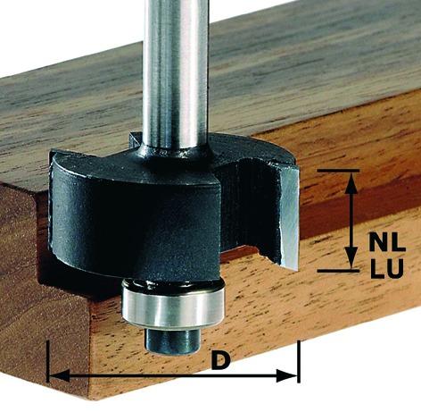 Hws Rebate cutter with ball bearing HM-tipped