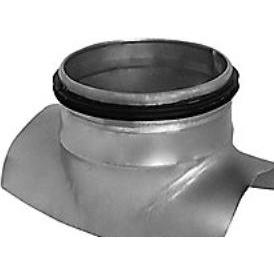 Alnor, Rohrverbindungstechnik, påstik Ø160-Ø160 - galvaniseret