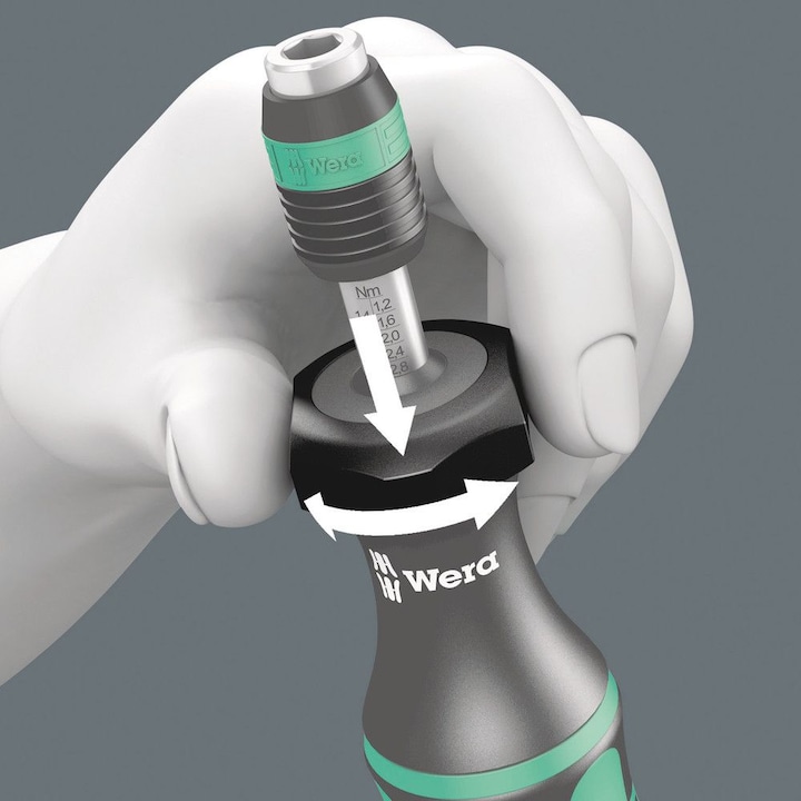 Productafbeelding Wera Koppelschroevendraaierset (1/4", 0.30 Nm, 6 Nm)