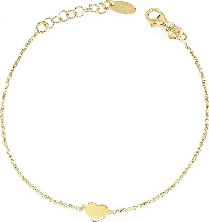 Produktbild Amen Pray & Love Heart Armband (17 cm, 925er Silber)