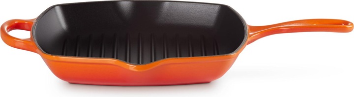 Image du produit Le Creuset Signature (26 cm, Poêle à grillades, Fonte)