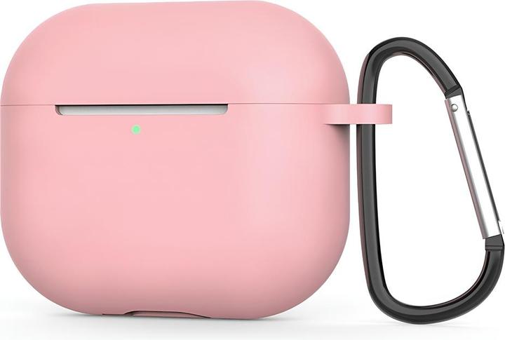 Produktbild Techsuit - Silicone Case - for AirPods 4, Smooth Ultrathin Material - Dark Pink (Kopfhörer Hülle)