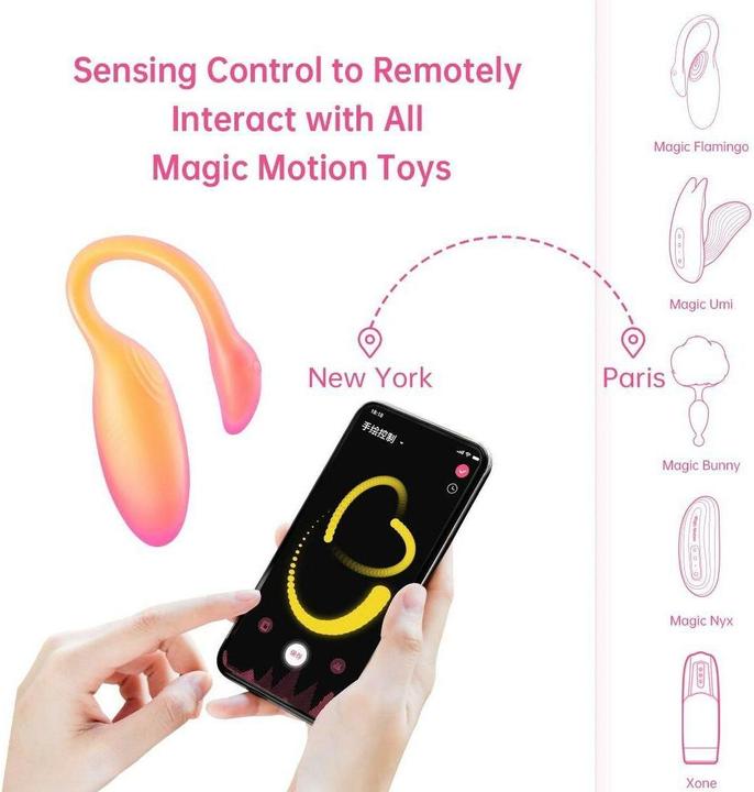 Actual product image Magic Motion - - Flamingo Max Vibrating Bullet