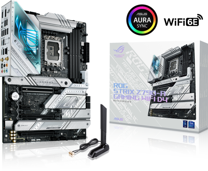 Produktbild ASUS ROG Strix Z790-A Gaming Wifi D4 (LGA 1700, Intel Z790, ATX)