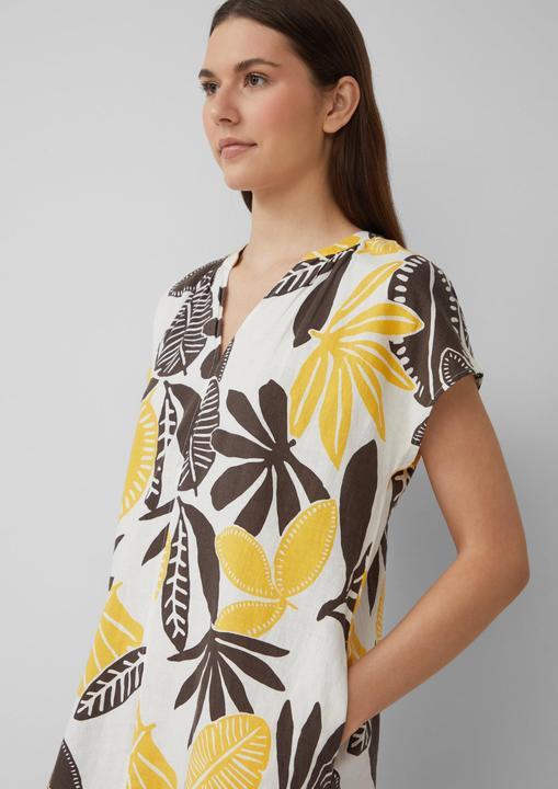 Actual product image S.Oliver Kleid Blusenkleid aus Leinenmix mit Eingrifftaschen (34)