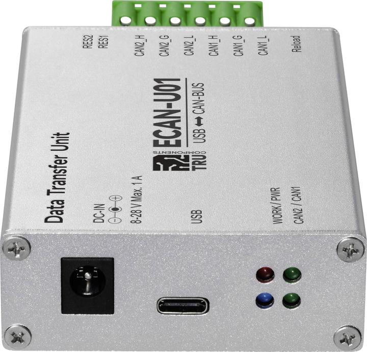 Image du produit Tru Components TC-12626060 TC-ECAN-U01 CAN Umsetzer USB, CAN Bus 5 V/DC 1 St.