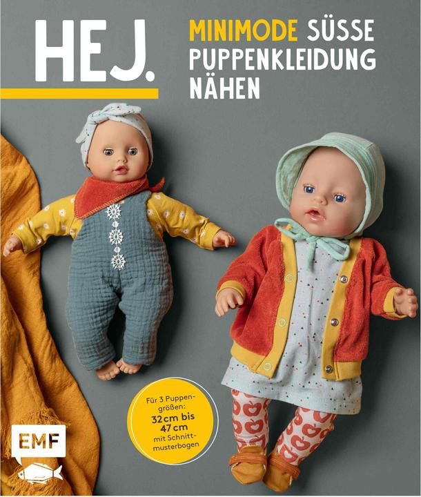 Produktbild Hej. Minimode – Süsse Puppenkleidung nähen