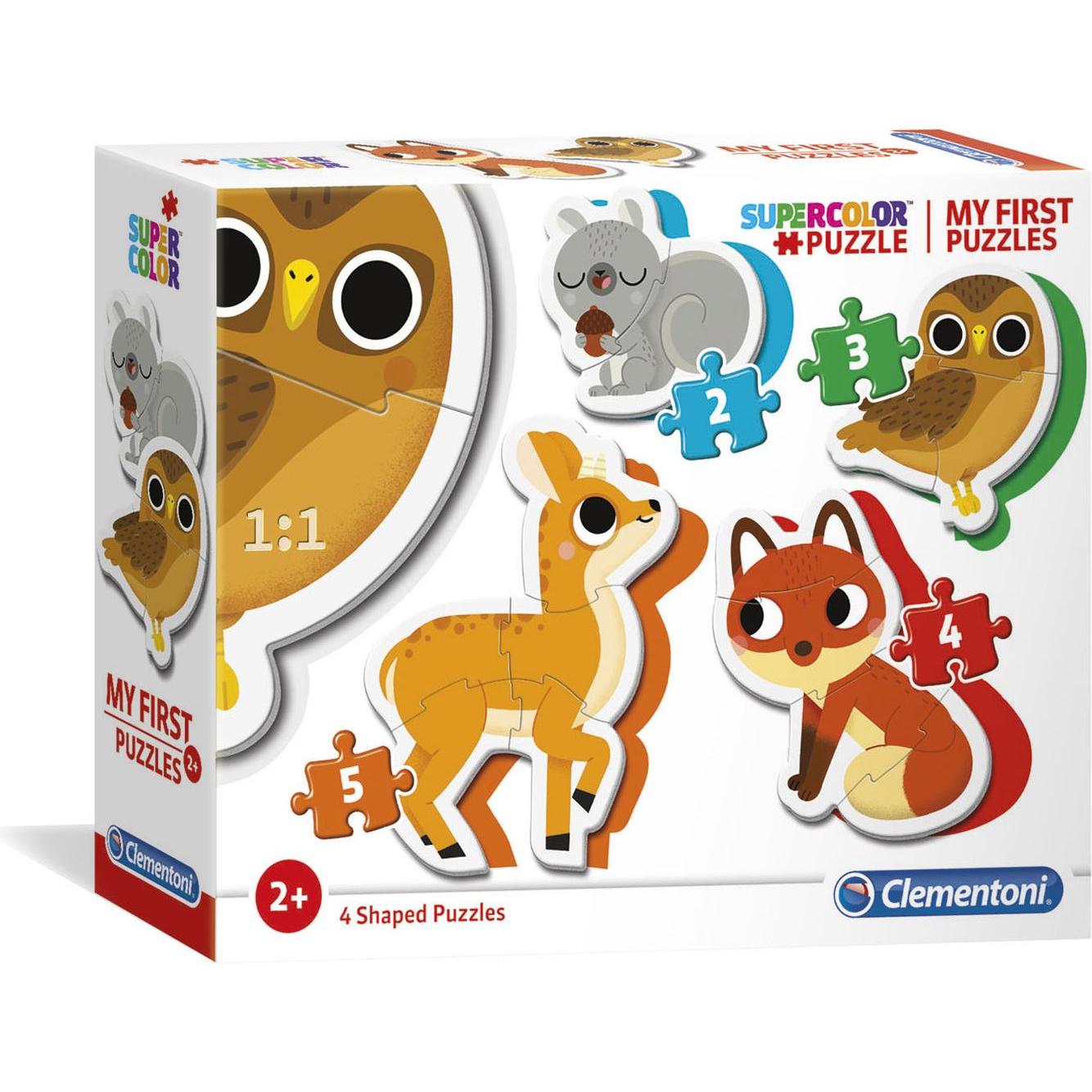 Thumbnail - Clementoni meine ersten Puzzles - Waldtiere (30 Teile)