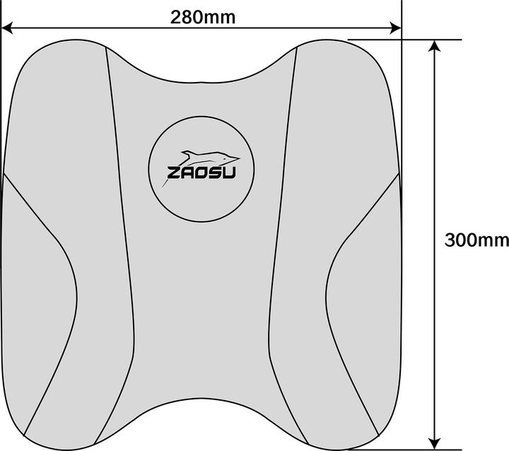 Zaosu Trainings-Set Performance Pull-Kick & Hand Paddles