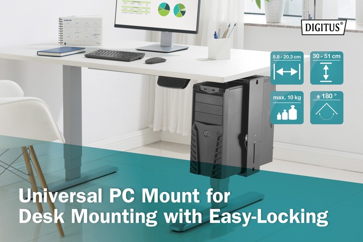 Actual product image Digitus Table mount