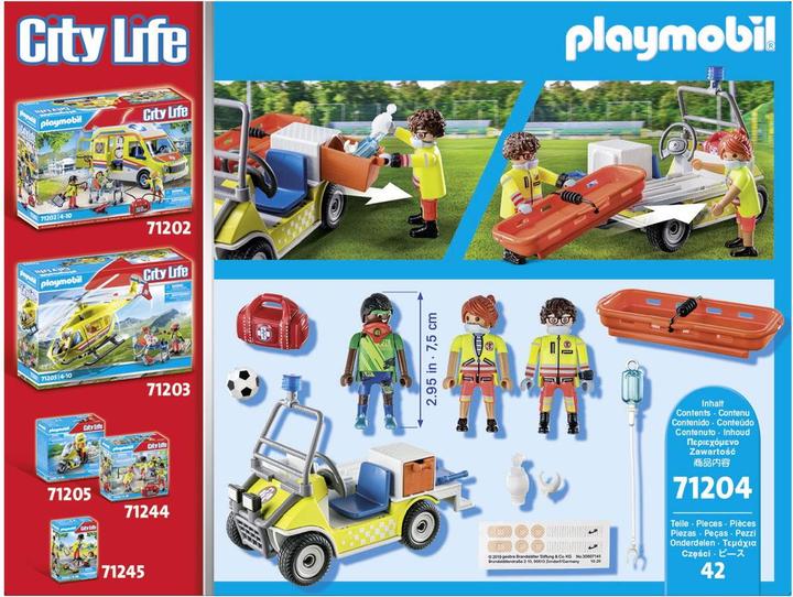 Actual product image Playmobil 71204 Rescue trolley (71204, Playmobil City Life)