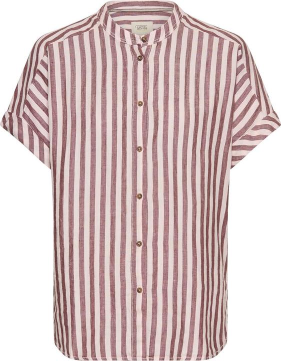Produktbild Camel Active Gestreifte Bluse aus Leinen-Lyocell-Mix (L)