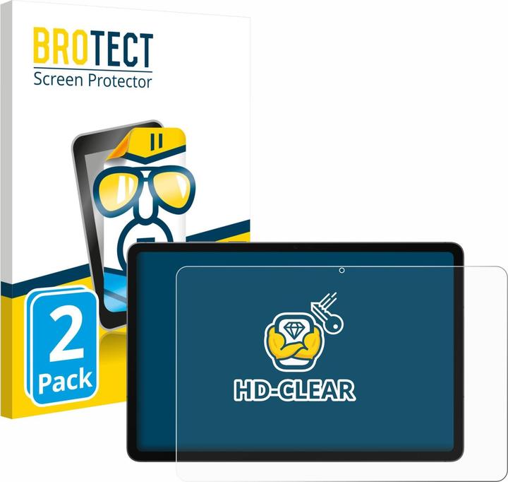 BROTECT Schutzfolie für Samsung Galaxy Tab S11 Displayschutz Displayschutzfolie Folie Klar Transparent (2 Stück, Galaxy Tab S11)