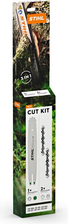 Produktbild Stihl CUT KIT 4 MS180,MS181,MS182,MS211,MS212,MS231,MS251 30050009902, 30050004809 + 36360000050 (Kettensäge)