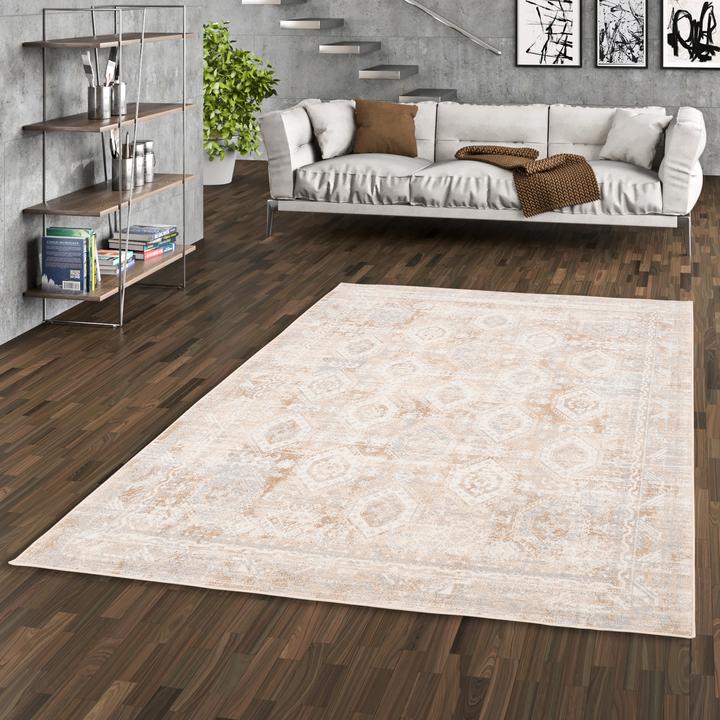 Produktbild Pergamon Designer Teppich Moderne Orient Vintage Klassik (80 x 150 cm)