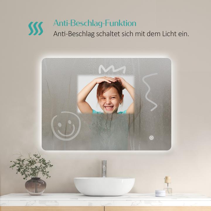 Actual product image Emke Bathroom mirror (70 x 50 cm)