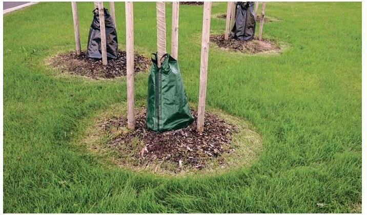 Actual product image Tector Tree watering bag, 55 L, 400g/m² (Tree watering bag)