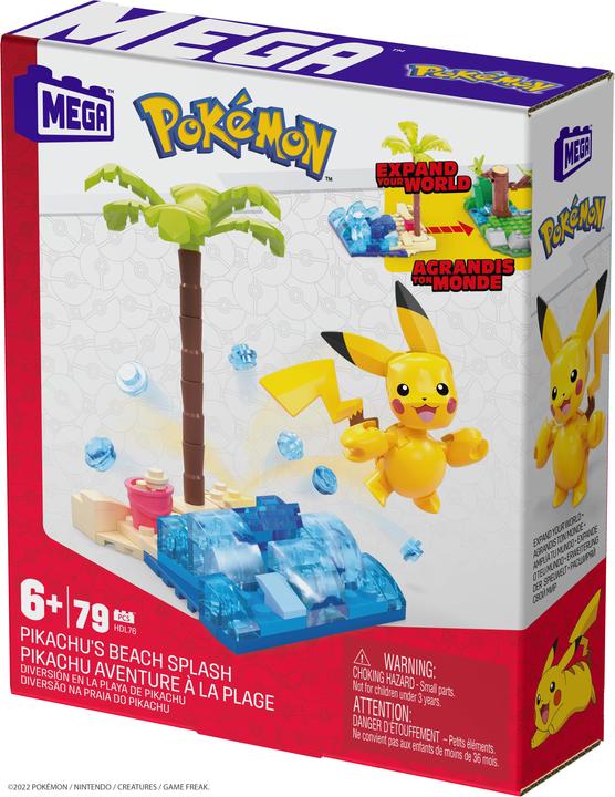 Produktbild Mega Construx Pikachu's Beach Blast
