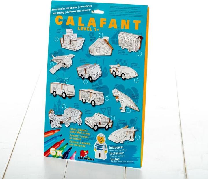 Produktbild Calafant Boot mit 6 Filzstiften