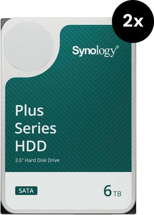 Immagine prodotto Synology 2 Plus 3.5"" SATA HDD Festplatten 6TB (6 TB, 3.5")