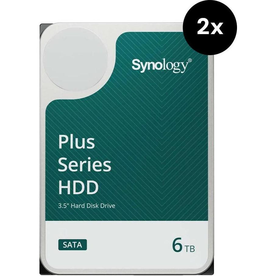 Synology 2 Plus 3.5"" SATA HDD Festplatten 6TB (6 TB, 3.5"), Disco rigido