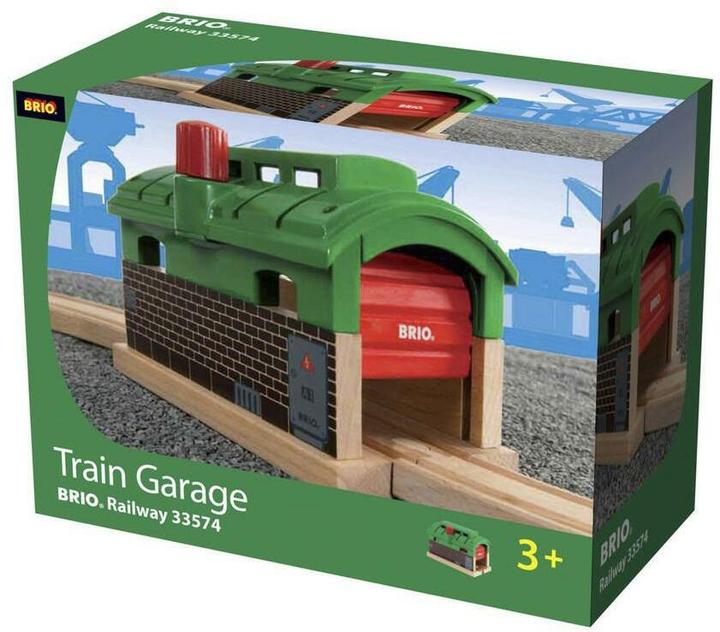 Productafbeelding Brio Locomotievenloods met rolluik