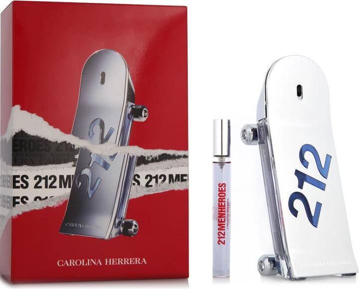 Image du produit Carolina Herrera 212 Men Heroes Forever Young EDT 90 ml + EDT MINI 10 ml (man) (Eau de toilette, 100 ml)