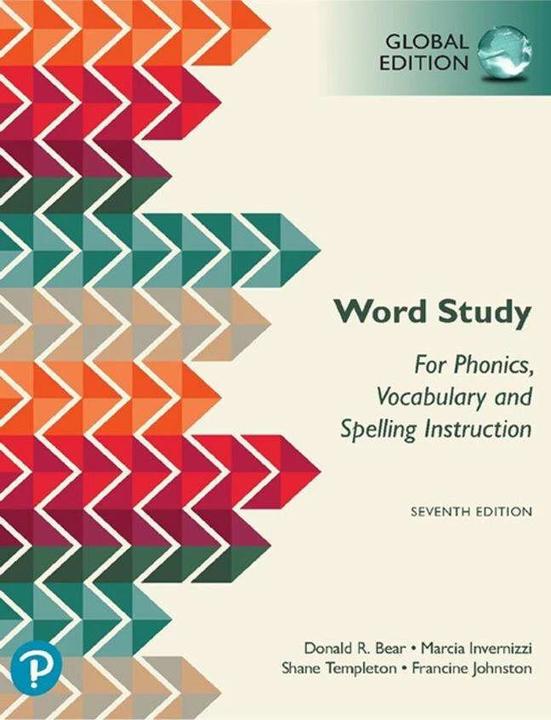Image du produit Words Their Way: Word Study for Phonics, Vocabulary, and Spelling Instruction, Global Edition (Anglais, Donald Bear, Francine R. Johnston, Marcia Invernizzi, Shane Templeton, 2020)