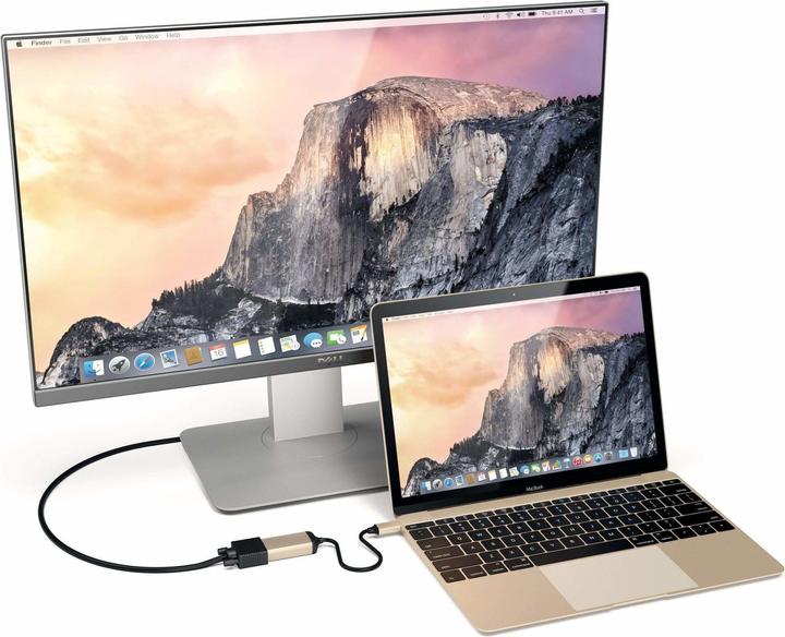 Produktbild Satechi USB-C zu VGA Adapter (USB Typ-C, VGA, 2.24 cm)