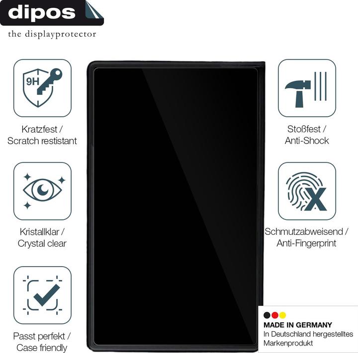 Actual product image Dipos Anti-Shock Screen Protector Clear