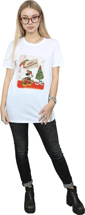 Produktbild Disney Mickey Mouse Vintage Christmas TShirt (3XL)