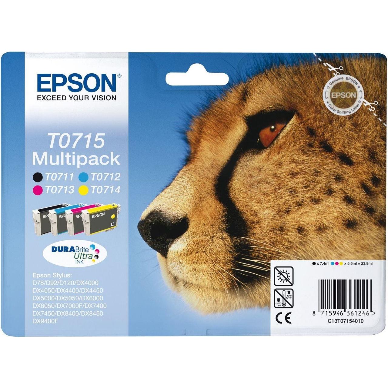 Epson, Cartucce, Cartuccia d'inchiostro T071540 (M, C, Y, FC)