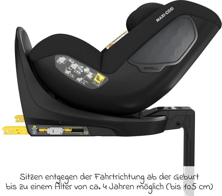 Actual product image Maxi-Cosi Mica Eco | MC MICA ECO I-SIZE AUTHENTIC BLACK (Reboarder, ECE R129/i-Size Standard)