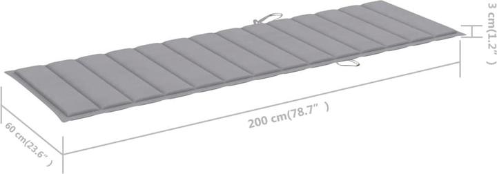 Immagine prodotto vidaXL Sonnenliege (200 cm)