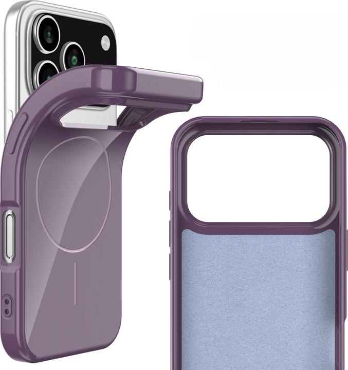 Actual product image Cover-Discount Unifarbenes Backcover mit MagSafe (Apple iPhone 17 Pro Max)