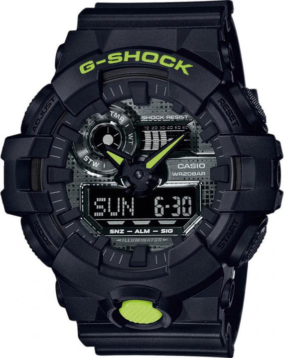 Casio G-Shock (Orologio da polso analogico, Orologio digitale, 53 mm)
