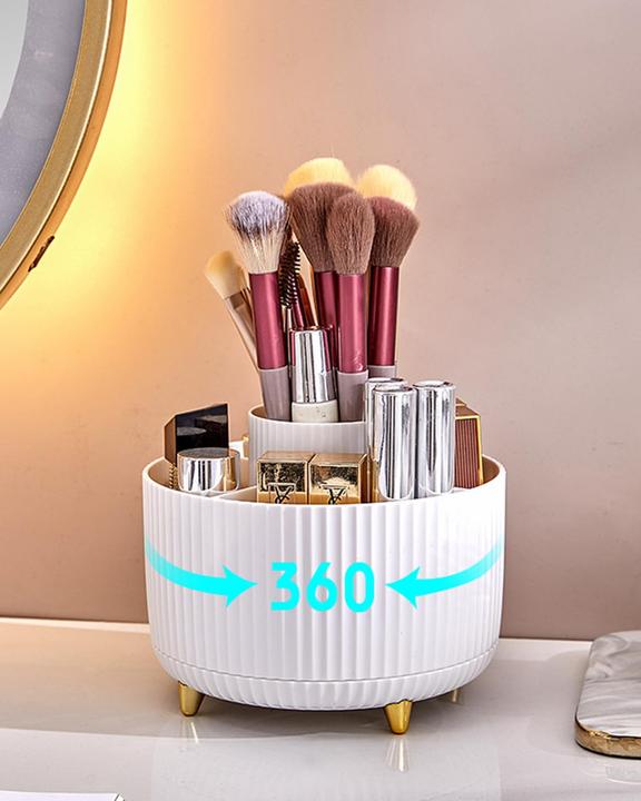 Produktbild Alopini Cosmetic Makeup Organizer, 360°Rotatable Brush Organizer