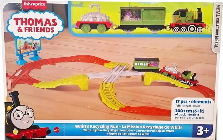 Immagine prodotto Mattel Fisher Price Thomas & Friends Whiff's Recycling Run Σετ με Τρενάκι για 3+ Ετών JCY74