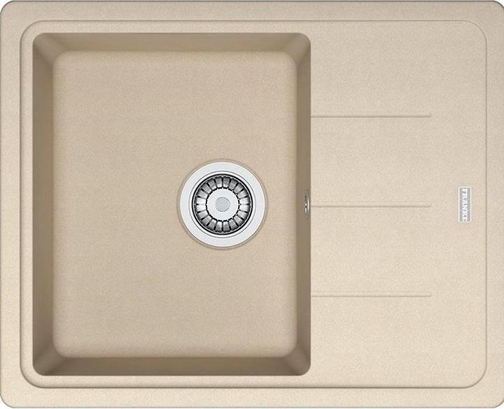 Franke Stone washbasin Basis, BFG 611-62, brownish yellow (50 cm, 50 cm)