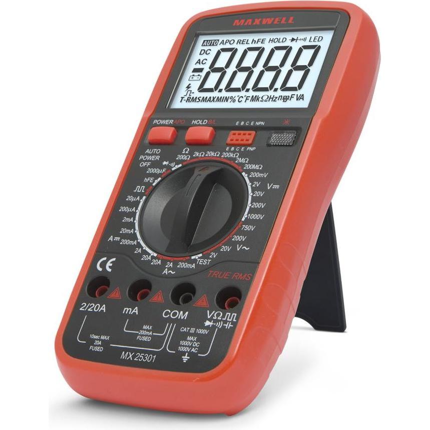 Maxwell & Williams, Multimetro, MX-25301 Digitales Multimeter