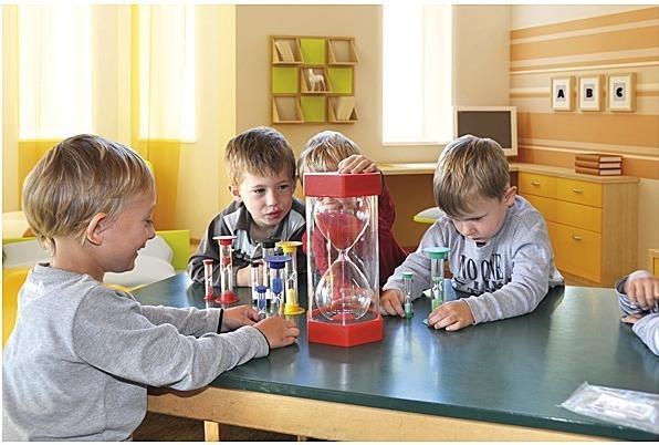 Actual product image Eduplay Gigasand Clock 5 Min red