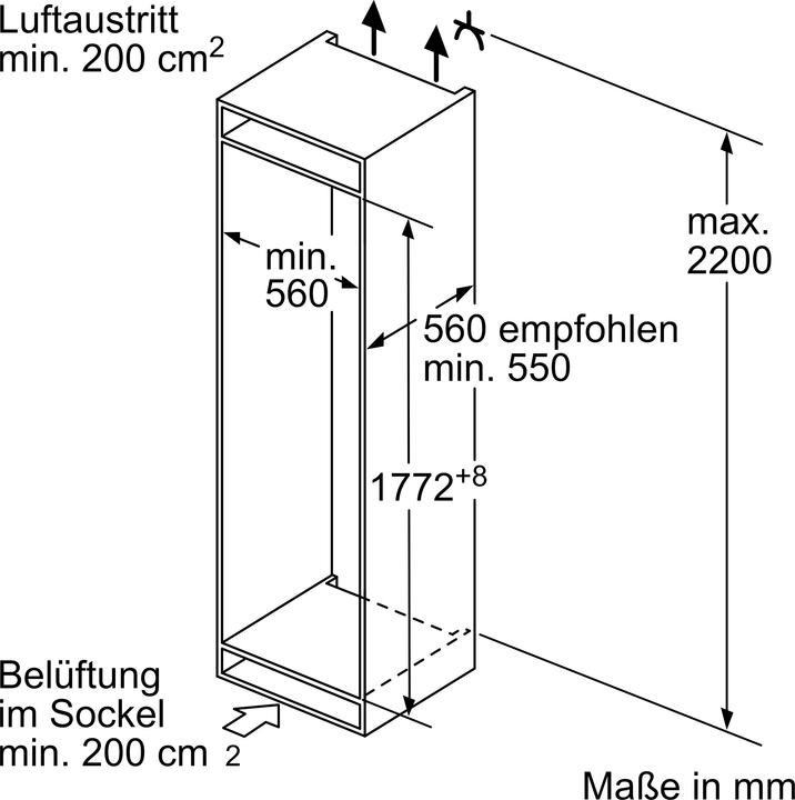 Produktbild Bosch Hausgeräte KIF86PFE0 (223 l)