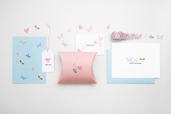 Immagine prodotto Rico Design Washi Sticker "Painted Love" (200 Adesivo)