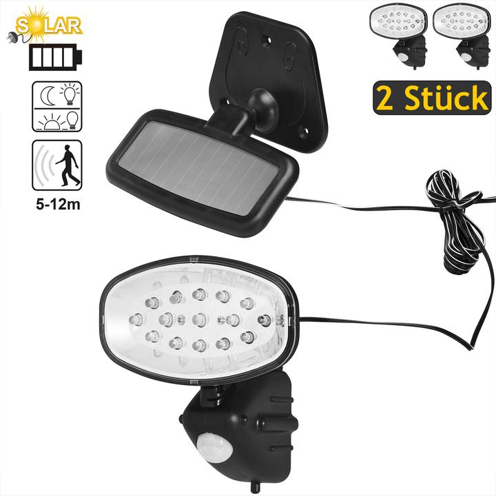 Immagine prodotto Deuba 2x lampade solari da esterno (IP44)