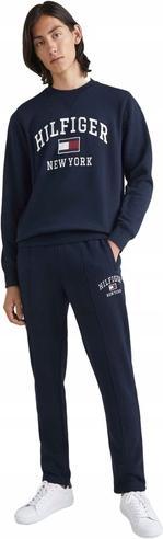 Immagine prodotto Tommy Hilfiger Felpa Modern Varsity Uomo, Desert Sky, L (L)