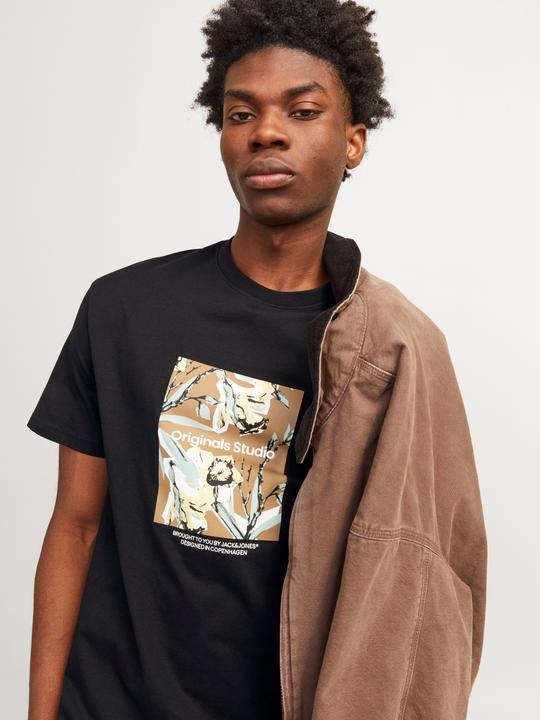 Image du produit Jack & Jones Imprimé col rond T-shirt T-shirt (XS)