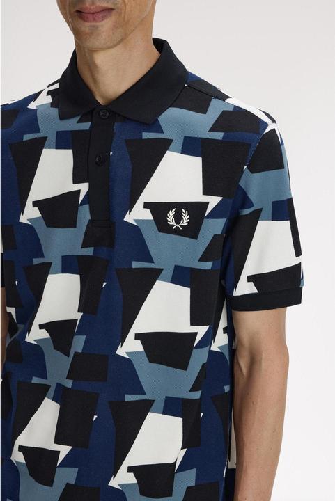 Actual product image Fred Perry Printed Polo (M)