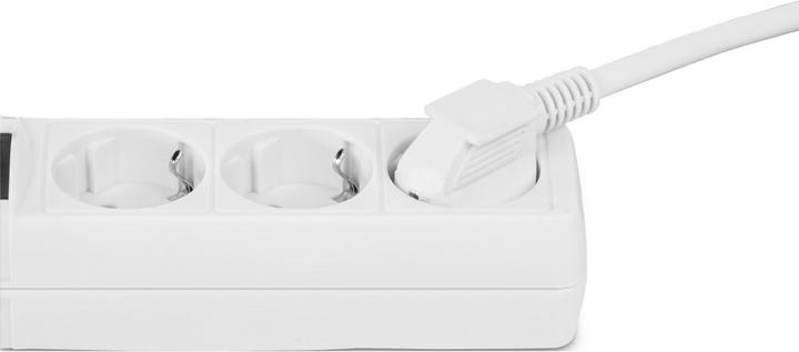 Produktbild Hama Steckdosenleiste, 3-fach, Schalter, 3 m, Weiss (3x, 3 m)